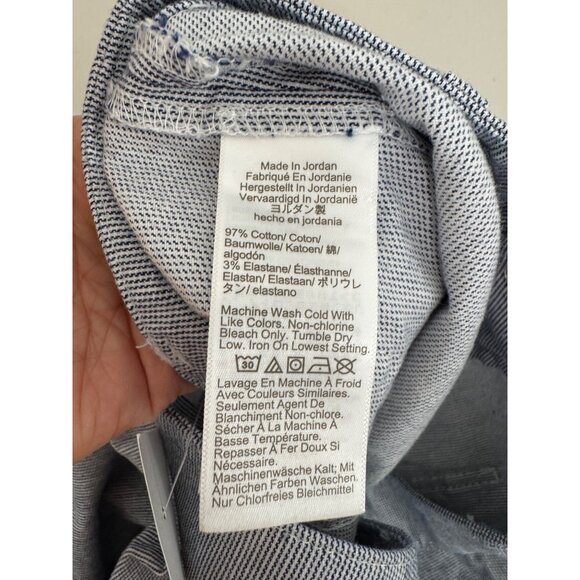 J.Crew Petite Lizzie high-rise patch-pocket wide-leg pant navy sz 29P - Picture 8 of 8